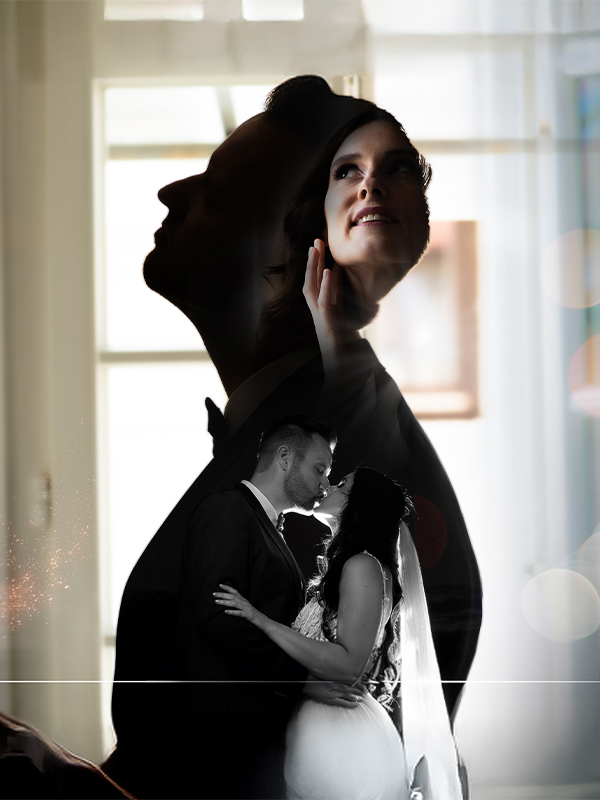 Braut beim Getting Ready vor der Hochzeit