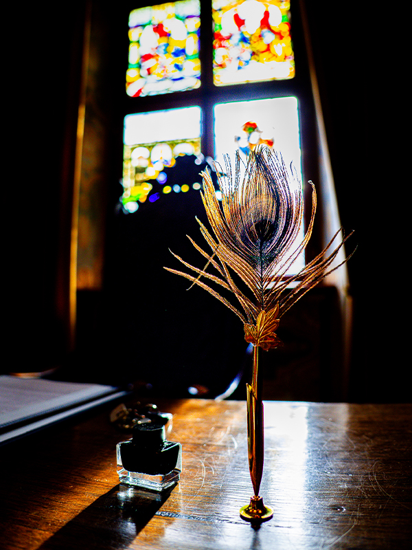 Standesamt – Detail Trauung eines Brautpaares